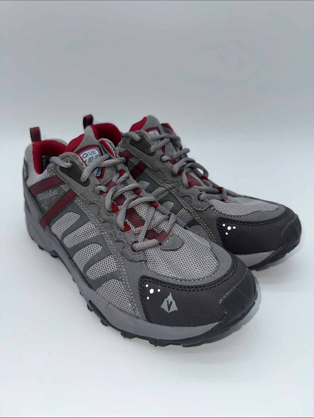 Vasque Women's Gray and Burgundy Trail Runners